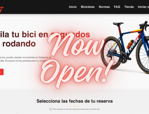 Nueva web de alquiler online
